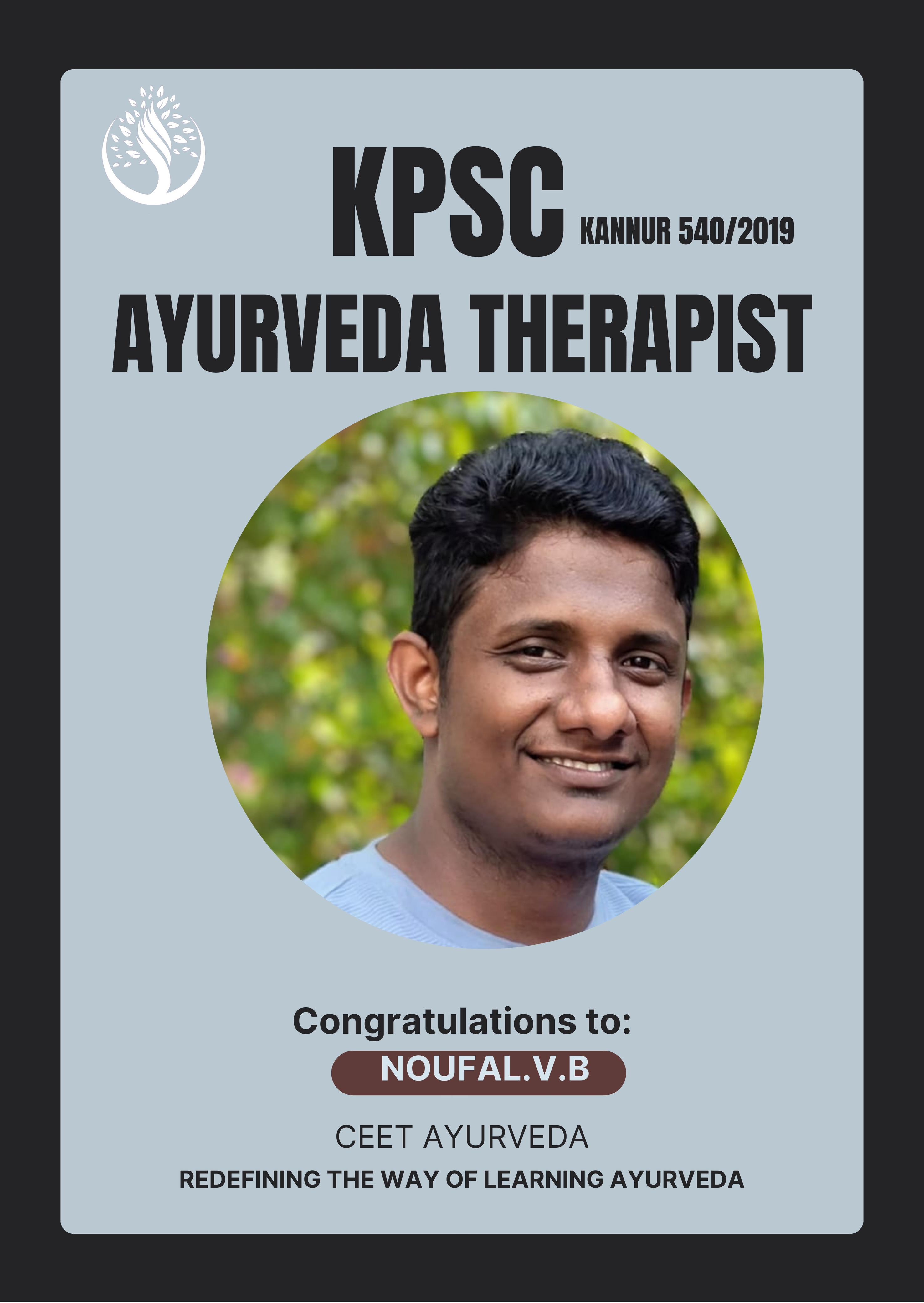 KPSC Ayurveda T...